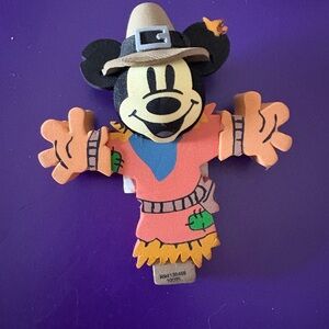 Disney scarecrow  Mickey Mouse car antenna decor  with Orange and Black Details